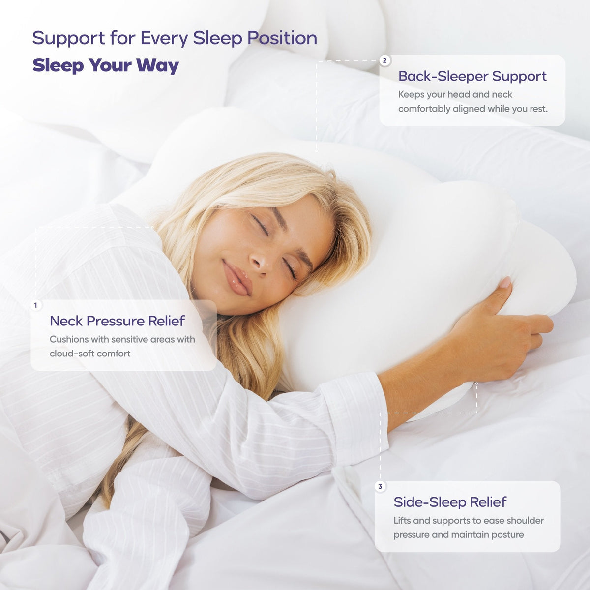 Viora CloudAlign™ Pillow